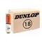 Теннисные мячи Dunlop Fort Clay Court 72 мяча (Пластиковая банка) (18 x 4)
