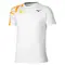 Футболка Mizuno Daybreakers Shadow White/Citrus