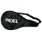 Одинарный чехол для падел ракетки Padel Black/White