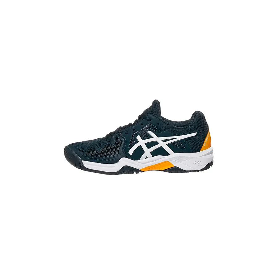 Детские теннисные кроссовки Asics Gel-Resolution 8 French Blue/White