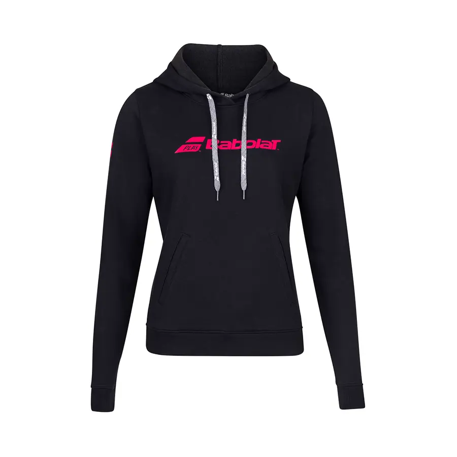 Худи Babolat Exercise Black Pink
