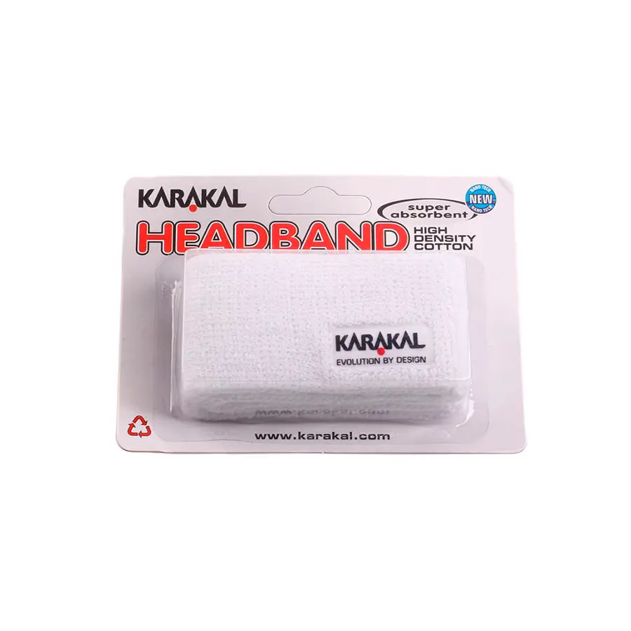 Повязка на голову Karakal White