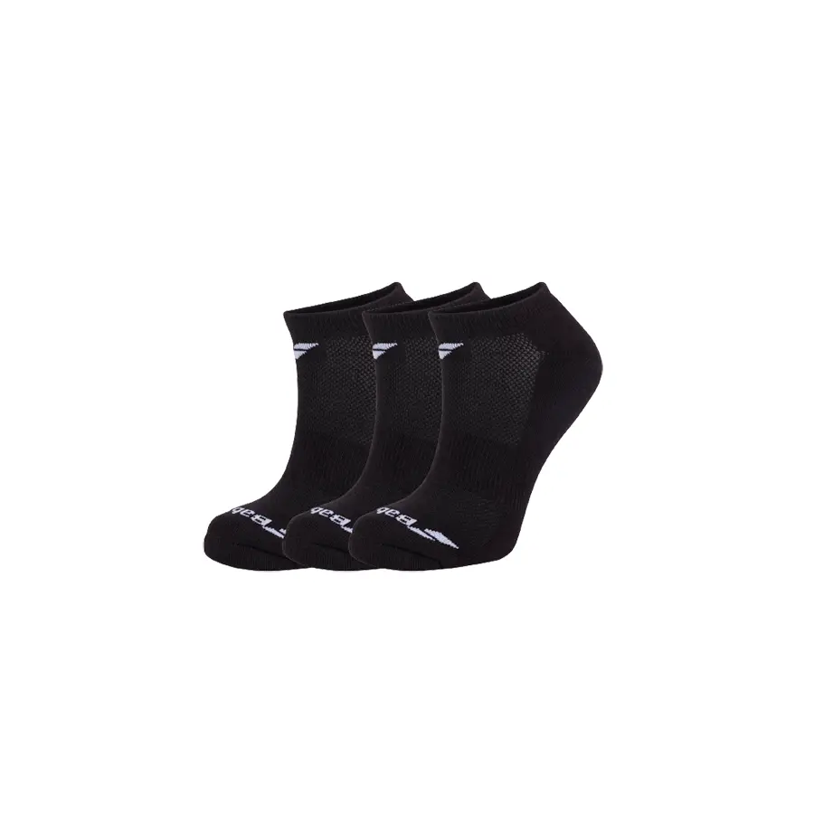 Детские носки Babolat Invisible Black 3 пары