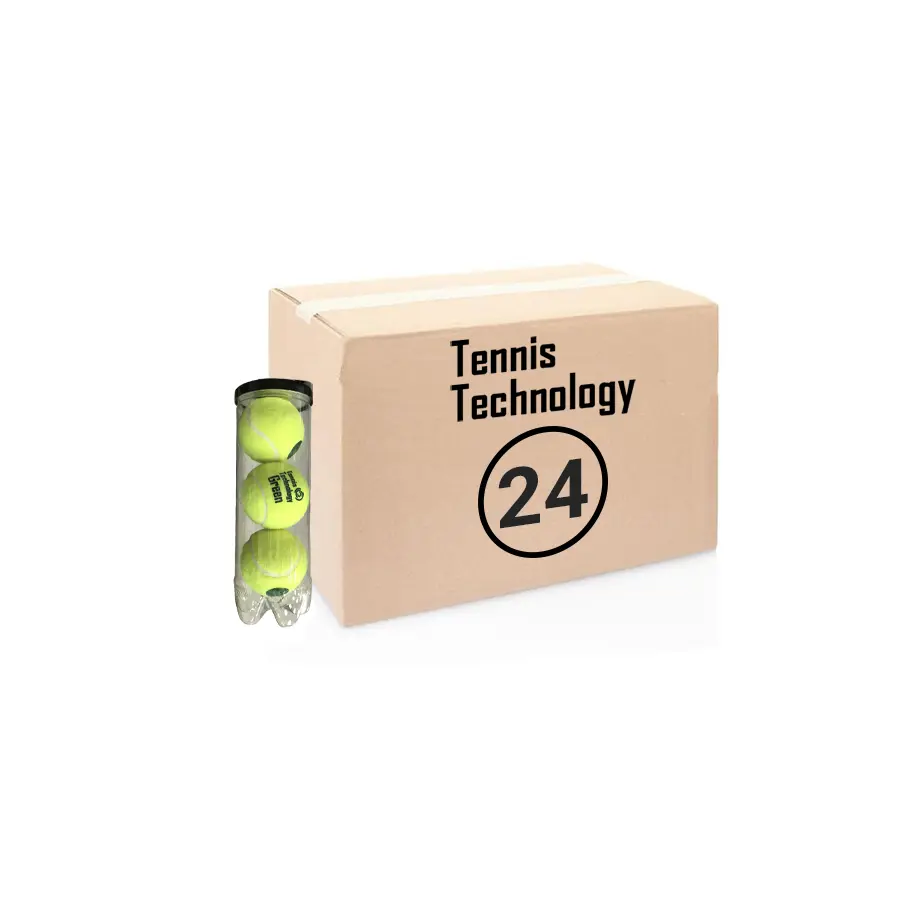 Теннисные мячи Tennis Technology Stage Green 72 мяча (24 x 3)