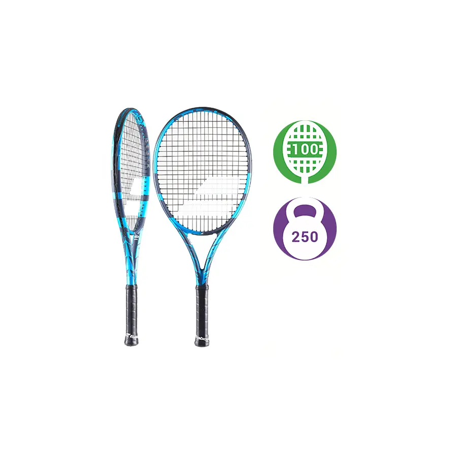 Детская теннисная ракетка Babolat Pure Drive Junior 26 Blue (с чехлом)