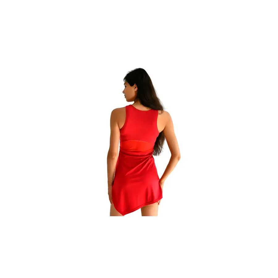 Платье Trofe Asymmetric Red