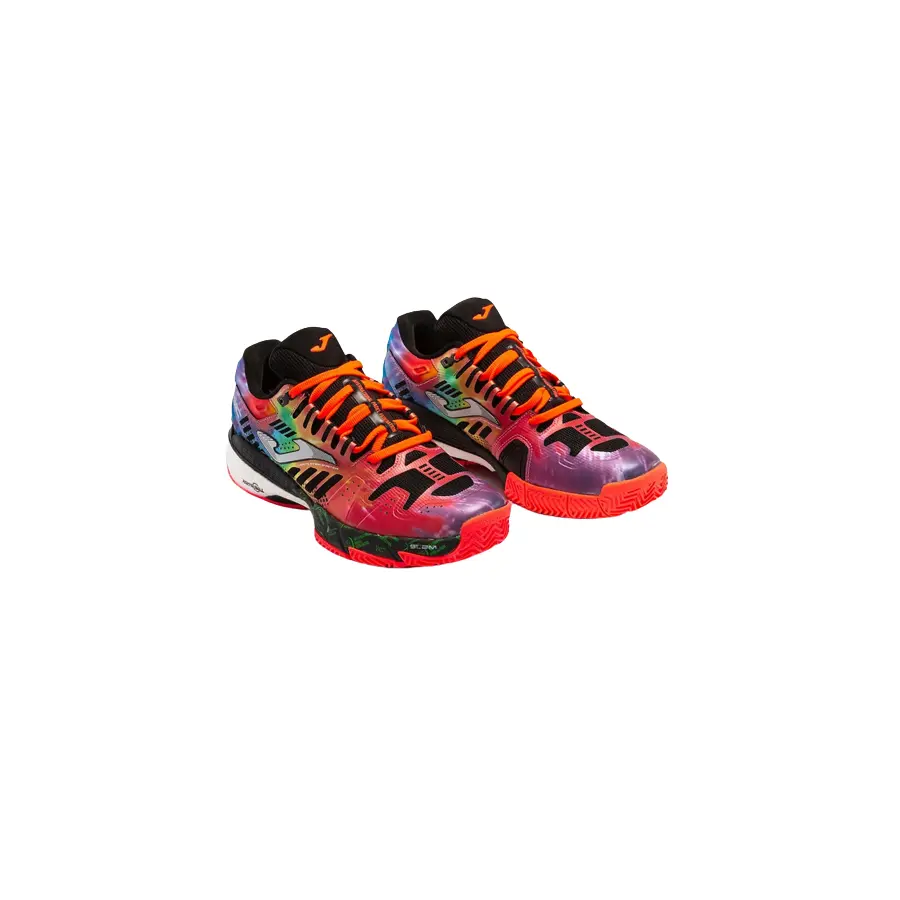Теннисные кроссовки Joma Special Slam 2316P Black/Orange/Green