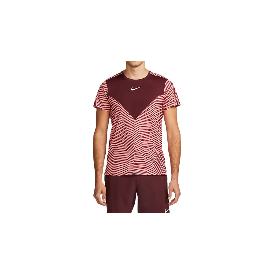 Футболка Nike Court Dri-FIT Slam Night Maroon/White