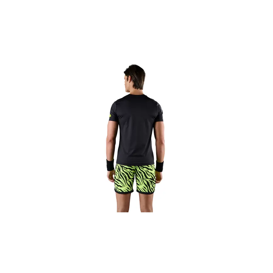 Футболка Hydrogen Tiger Tech Black/Neon Yellow