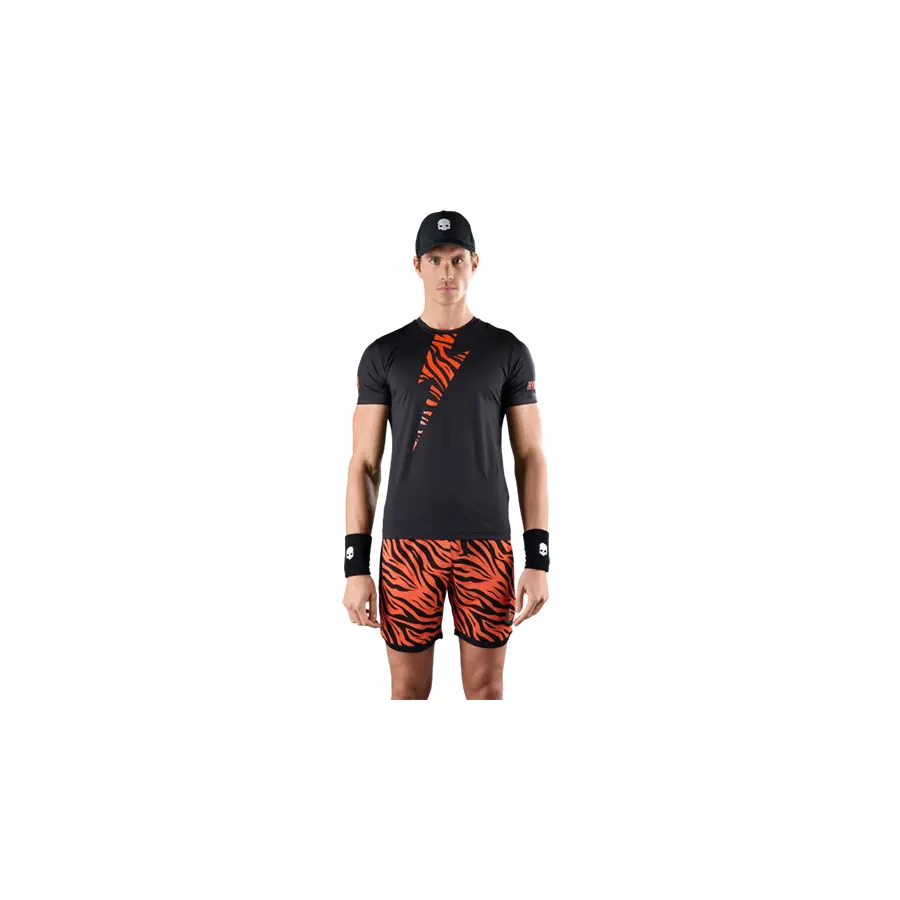 Футболка Hydrogen Tiger Tech Black/Orange