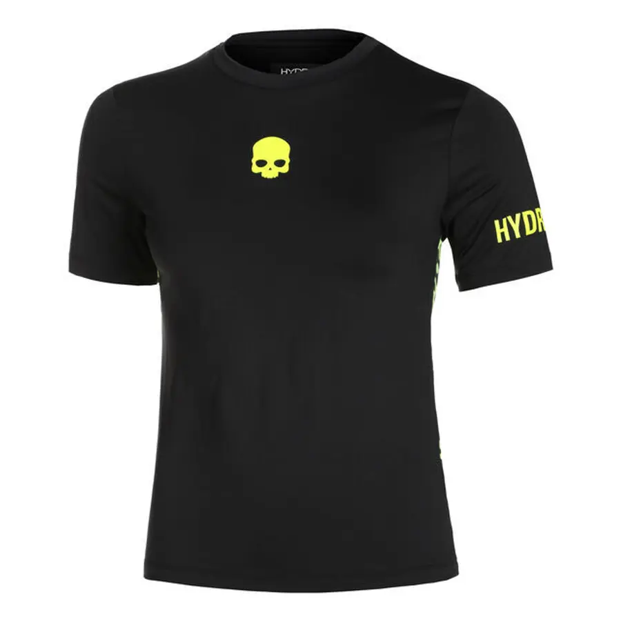 Женская футболка Hydrogen Panther Tech Black/Neon Yellow