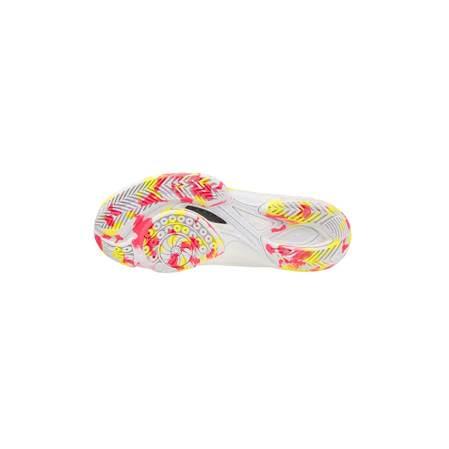 Кроссовки для бадминтона Mizuno Wave Claw Neo 2 White/Lunarrock/Hvispink