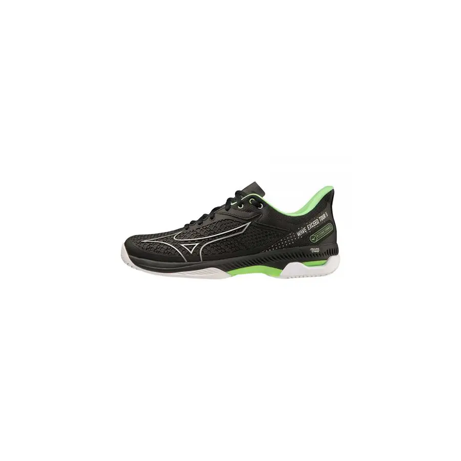 Теннисные кроссовки Mizuno Wave Exceed Tour 5 AC Black/Green