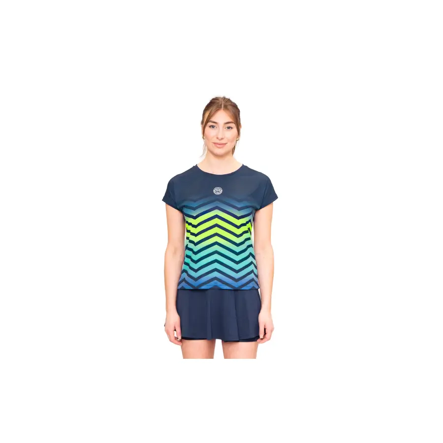 Женская футболка Bidi Badu Grafic Illumination Dark Blue/Mix
