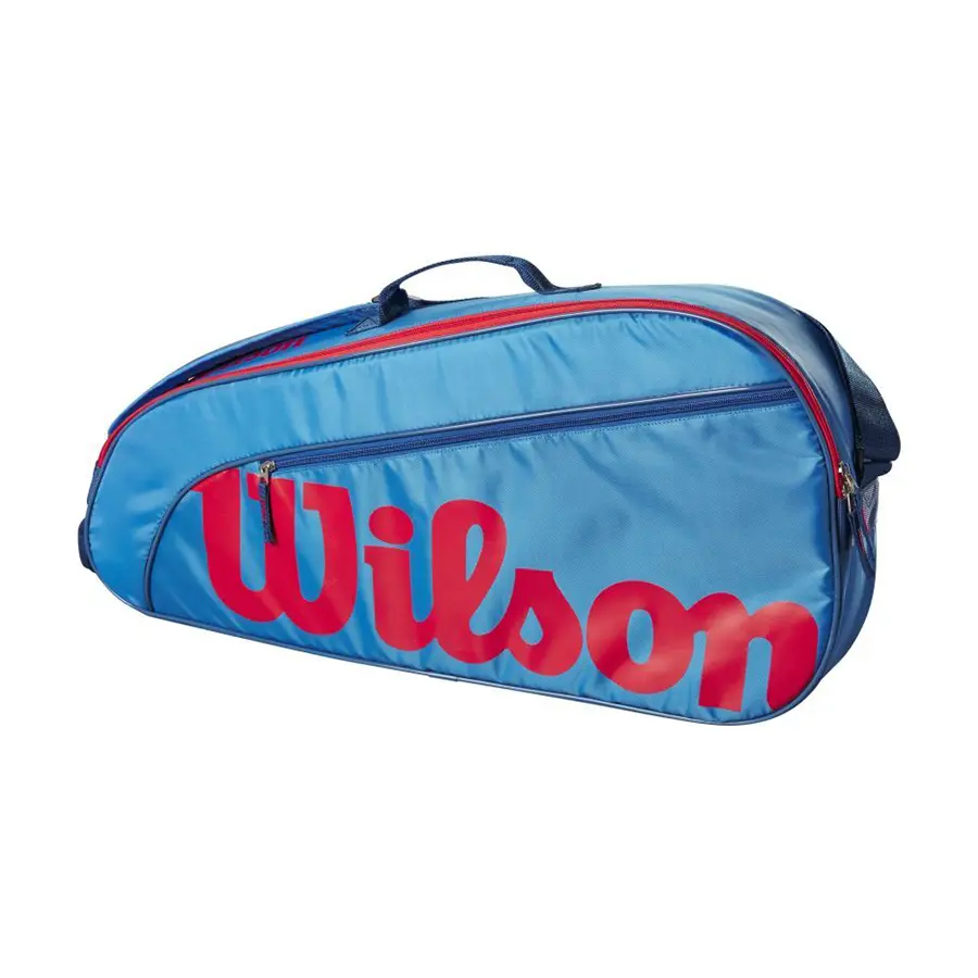 Юниорская теннисная сумка Wilson Junior 3 Blue/Orange