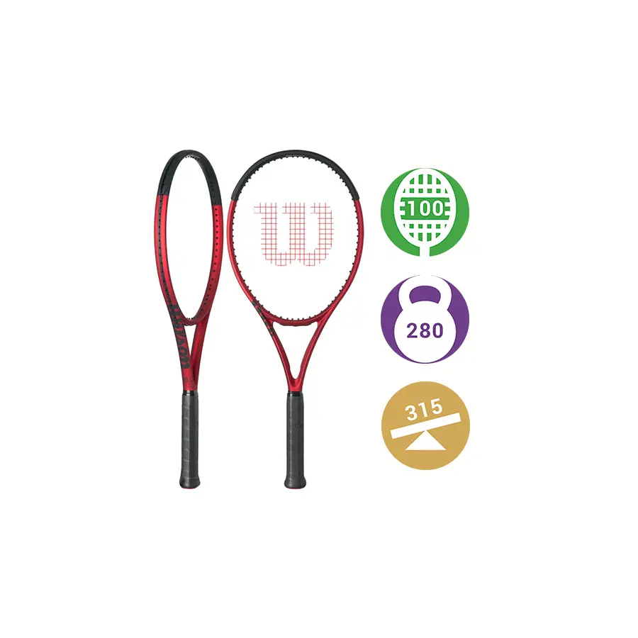 Теннисная ракетка Wilson Clash 100L V2.0