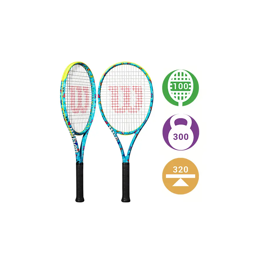 Теннисная ракетка Wilson Ultra 100 V4.0 Britto Heart Limited Edition