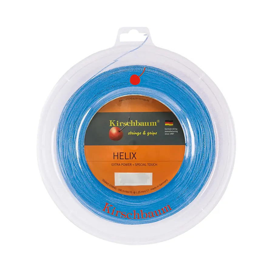Теннисная струна Kirschbaum Helix Blue 1.25 200 метров