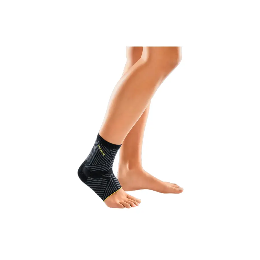 Бандаж голеностопный LEVAMED E+motion Black