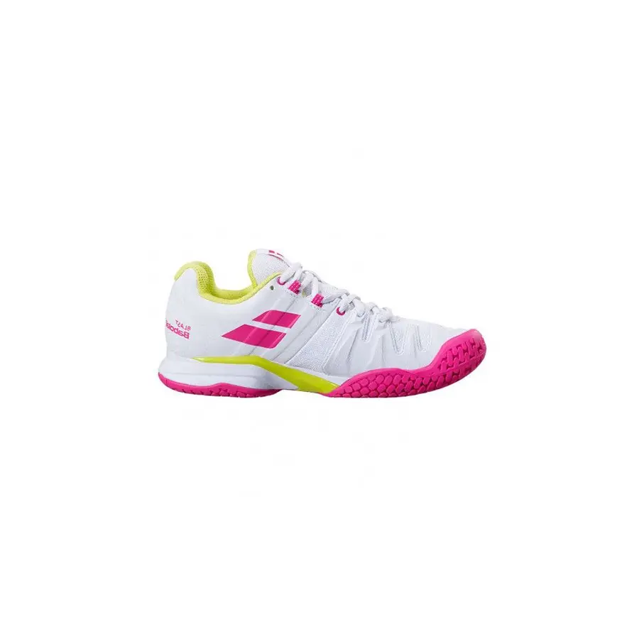 Теннисные кроссовки Babolat Propulse Blast All Court White/Pink/Yellow