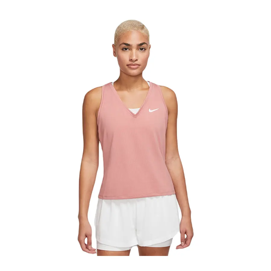 Майка Nike Court Victory Tank Red Stardust/White