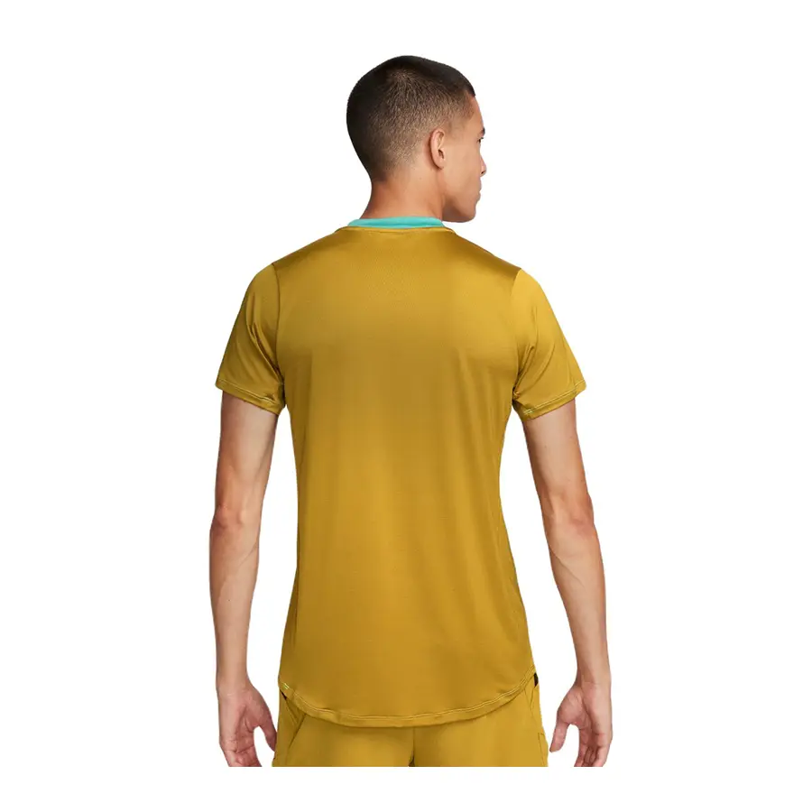 Футболка Nike Court Dri Fit Advantage Bronzine/Washed Teal/White