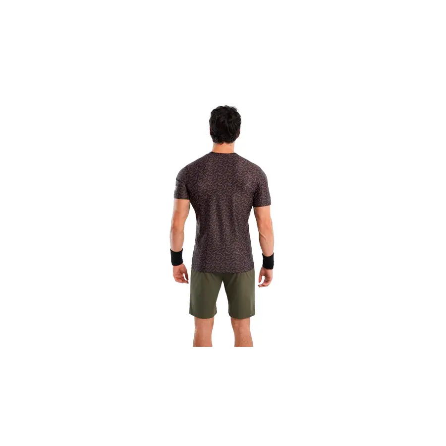 Мужская футболка Hydrogen Tennis Balls Allover Tech Black