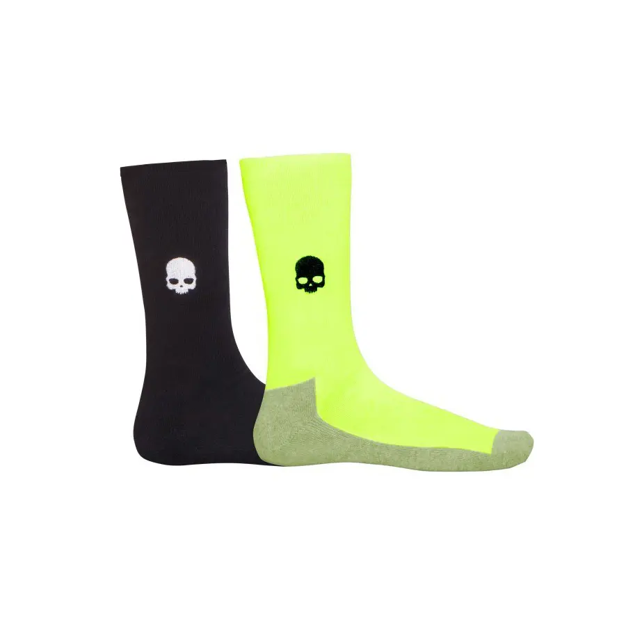 Теннисные носки Hydrogen Black/Fluo Yellow