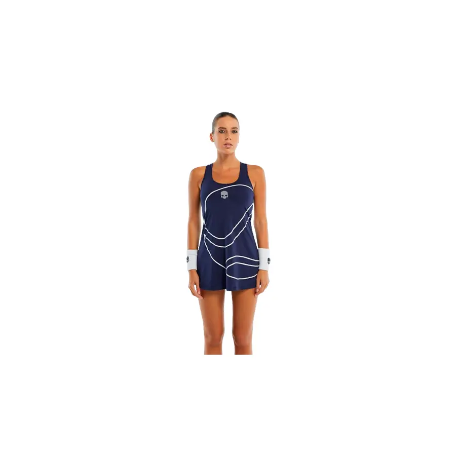 Женское платье Hydrogen 3D Tennis Ball Tech Navy Blue