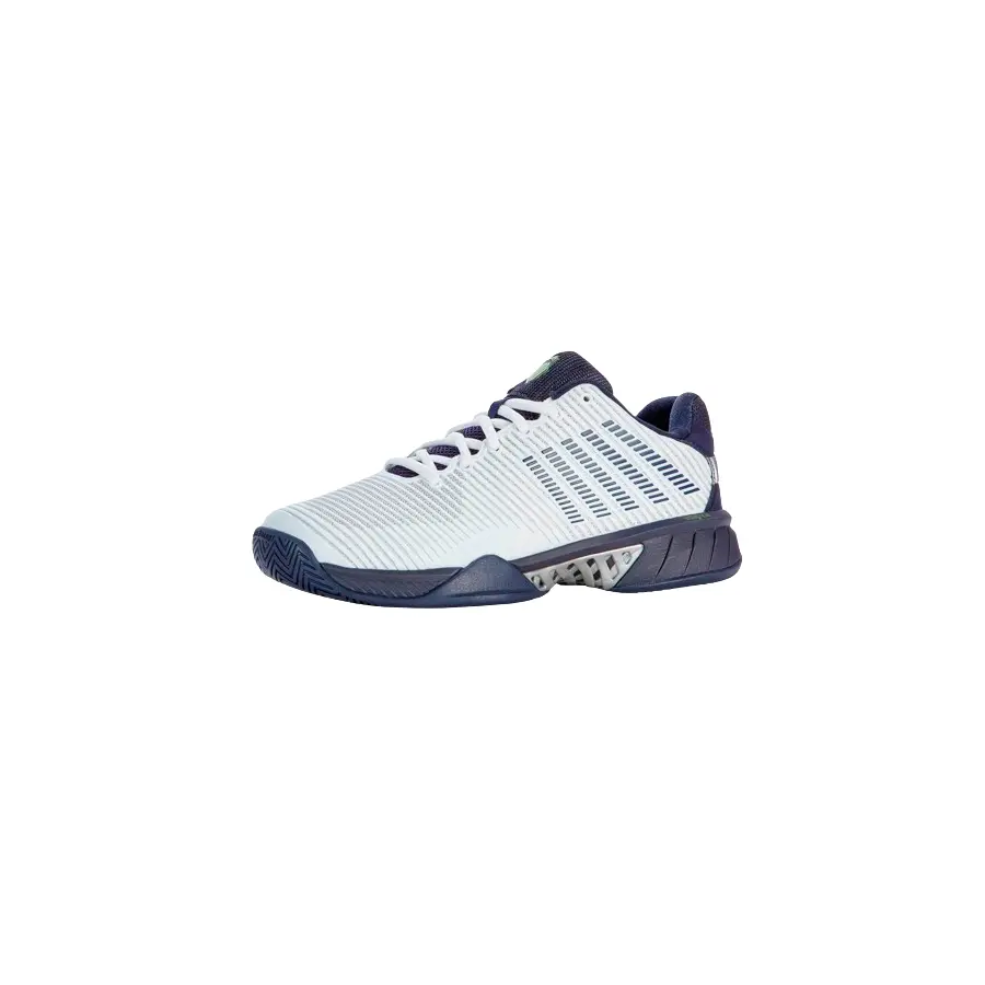 Теннисные кроссовки K-Swiss Hypercourt Express 2 White/Peacot/Silver
