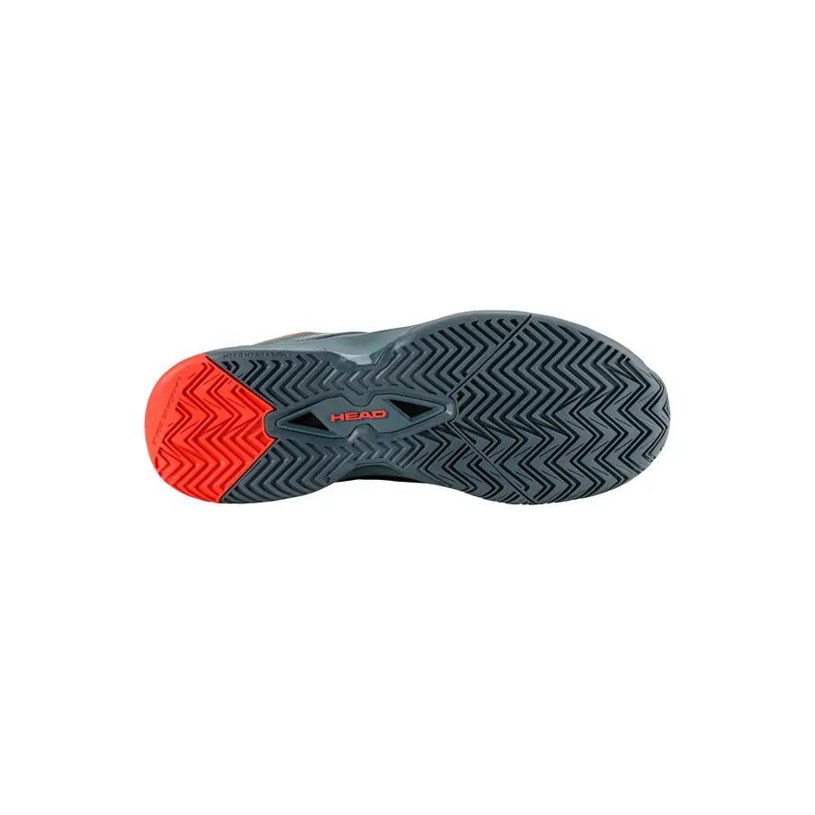 Теннисные кроссовки Head Revolt Evo 2.0 Men Dark Grey/Orange