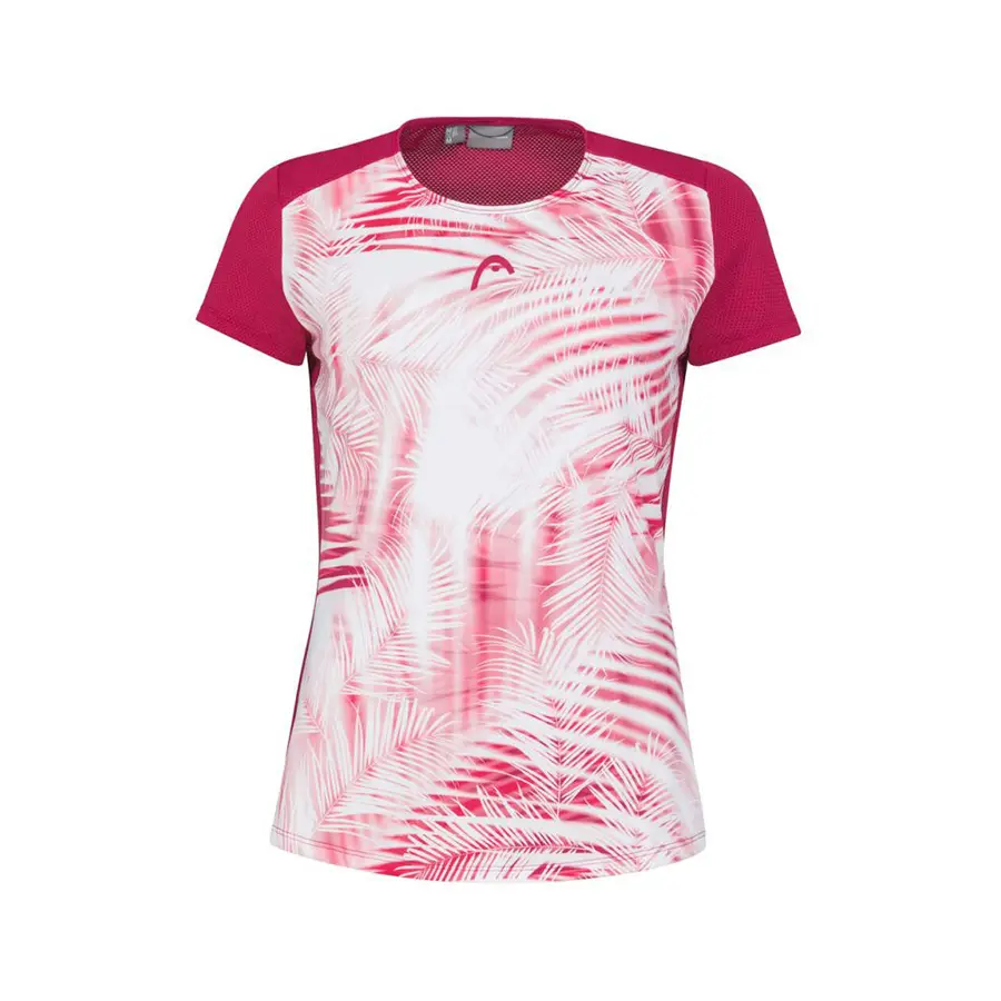 Футболка Head Tie-Break Women Mulberry/Print Vision