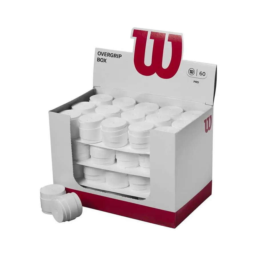 Намотка Wilson Pro Overgrip White Box 60 штук