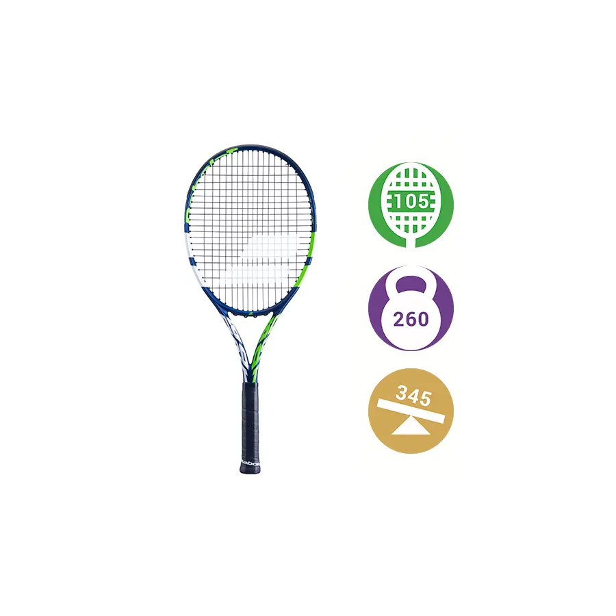 Теннисная ракетка Babolat Boost Drive Blue/Green/White (2024)