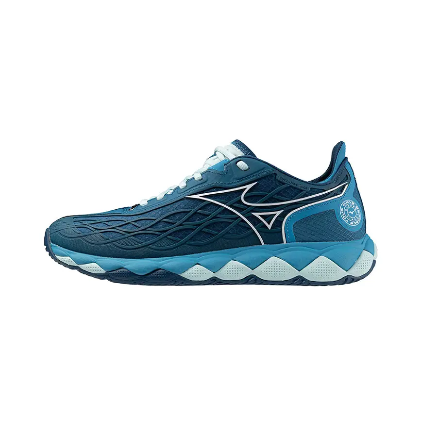 Теннисные кроссовки Mizuno Wave Enforce Tour All Court Moroccan Blue/White/Blue