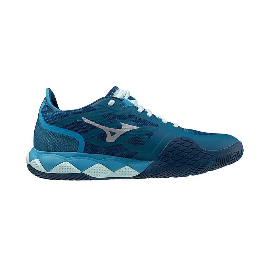 Теннисные кроссовки Mizuno Wave Enforce Tour All Court Moroccan Blue/White/Blue