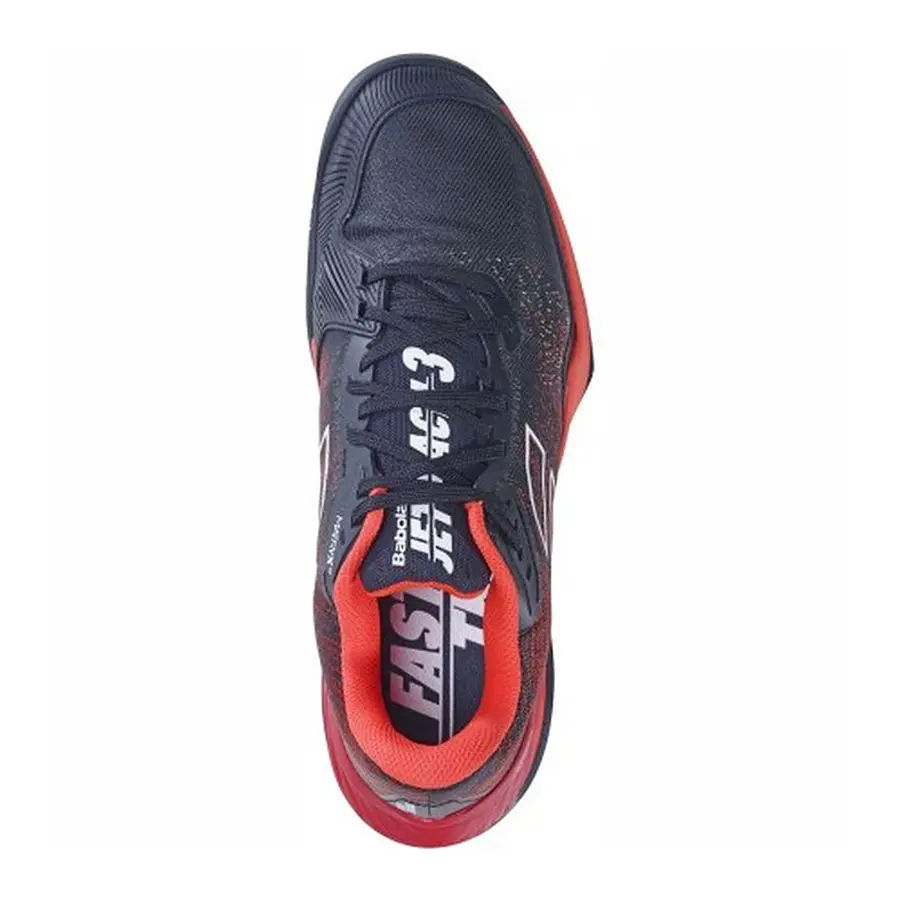Теннисные кроссовки Babolat Jet Mach 3 All Court Men Black/Poppy Red
