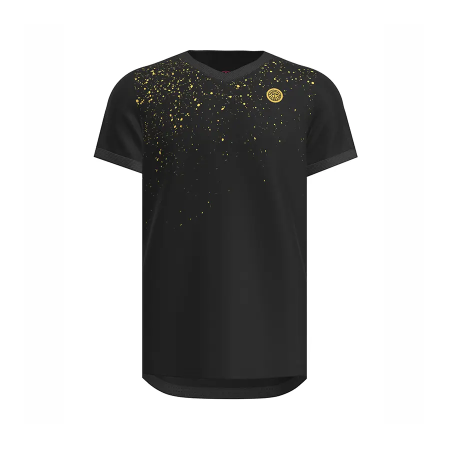 Футболка для мальчиков Bidi Badu Paris 2024 Black/Gold