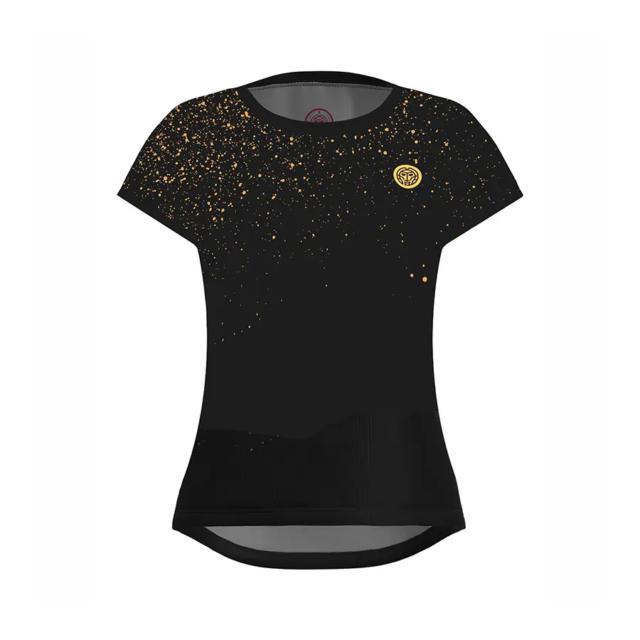 Футболка для девочек Bidi Badu Paris 2024 Black/Gold