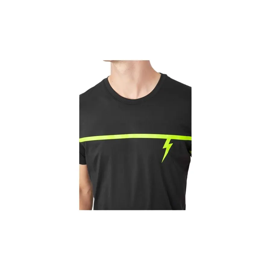 Футболка ABOUT Tech RUN Black/Fluorescent Yellow