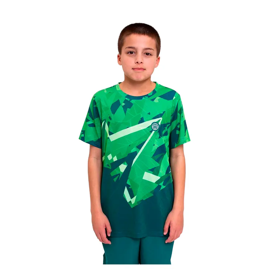 Футболка для мальчика Bidi Badu Spike Dark Green/Green