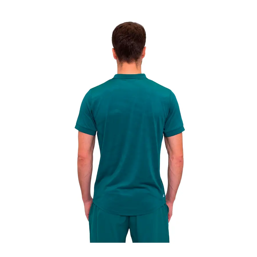 Футболка-поло мужская Bidi Badu Spike Dark Green/Green
