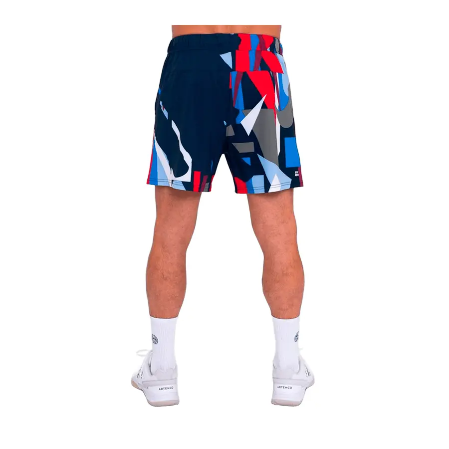 Шорты мужские Bidi Badu New York 7" Dark Blue/Red/Blue