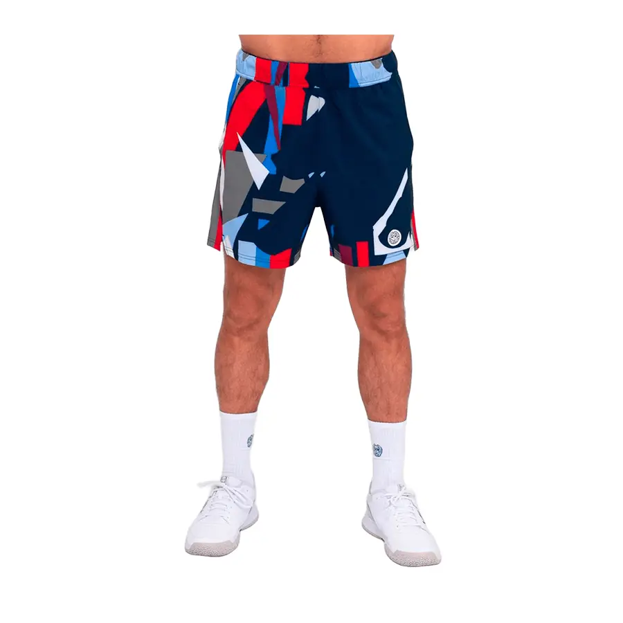 Шорты мужские Bidi Badu New York 7" Dark Blue/Red/Blue