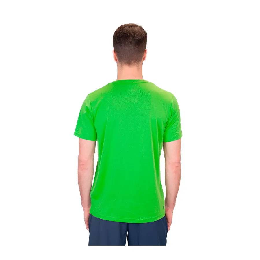 Футболка Bidi Badu Crew Inside Out V-Neck Neon Green/Dark Blue