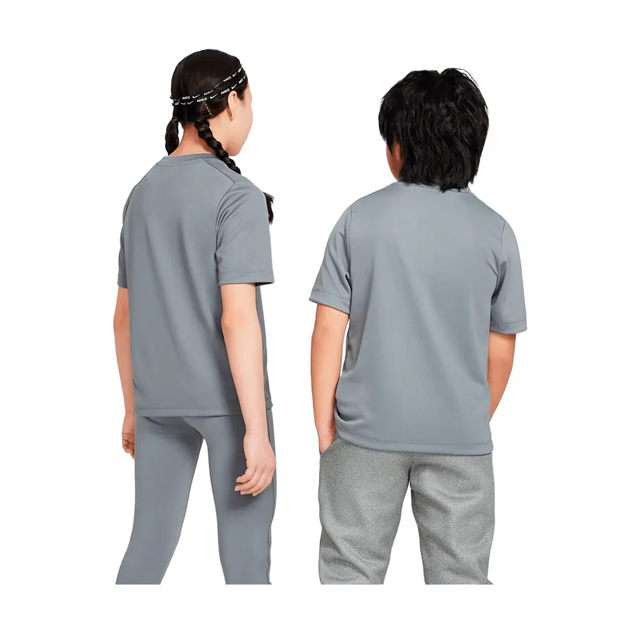 Юниорская футболка Nike Dri-FIT Multi Training Gray