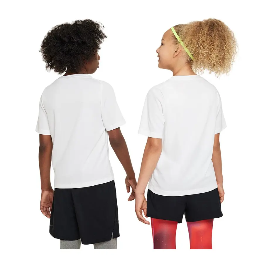 Юниорская футболка Nike Dri-FIT Multi Training White