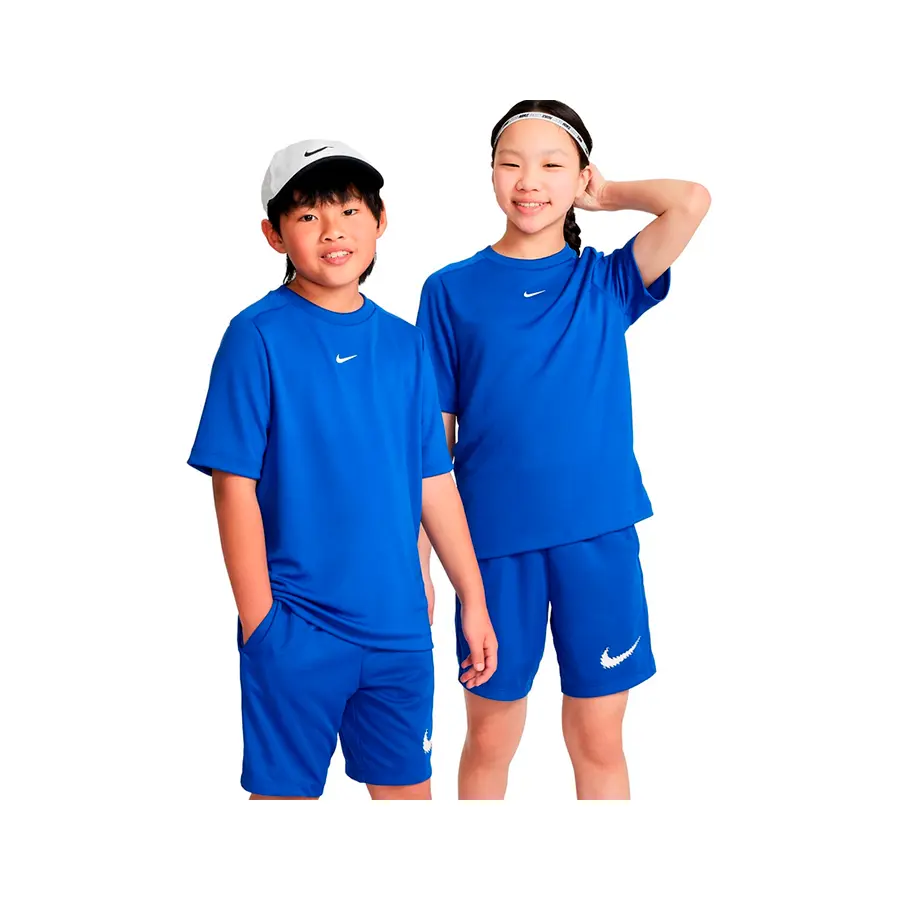 Юниорская футболка Nike Dri-FIT Multi Training Blue