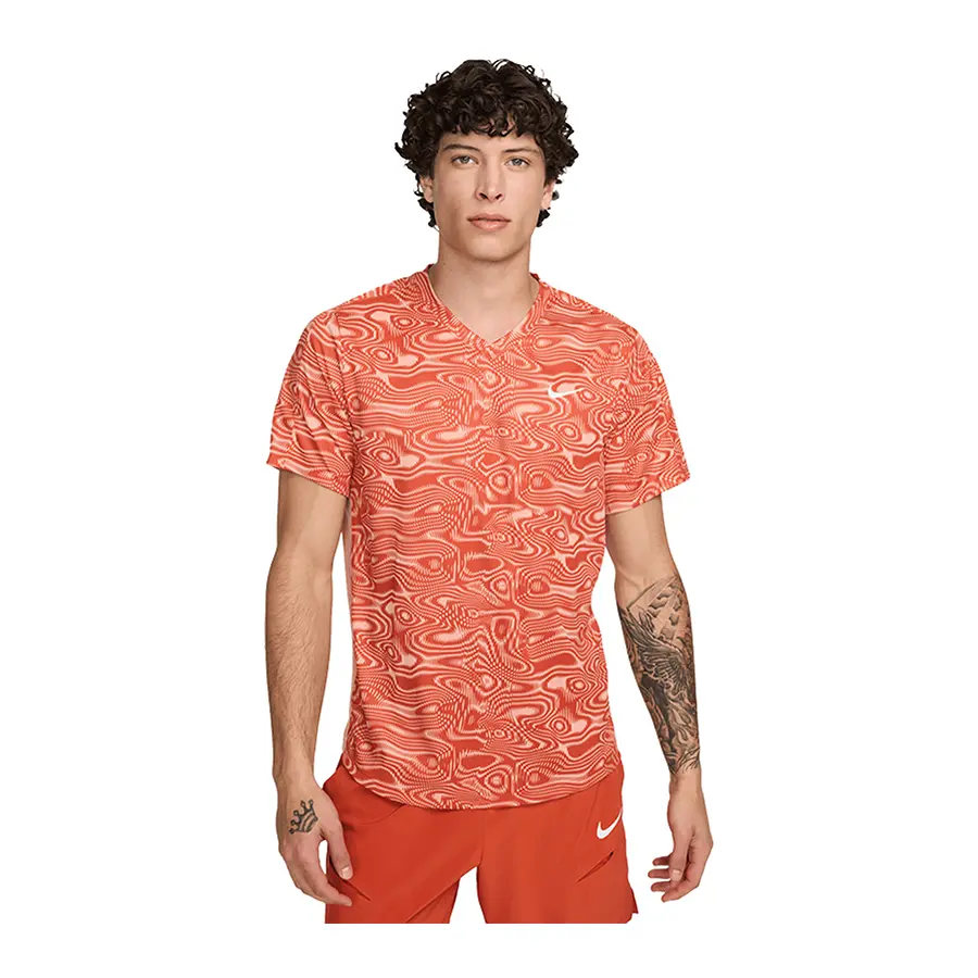Футболка Nike Court Victory Novelty Printed Rust Factor/White
