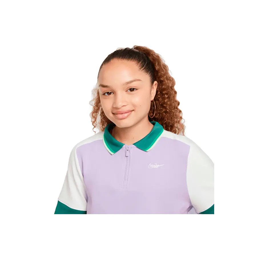 Юниорский топ Nike Hydrangeas/White